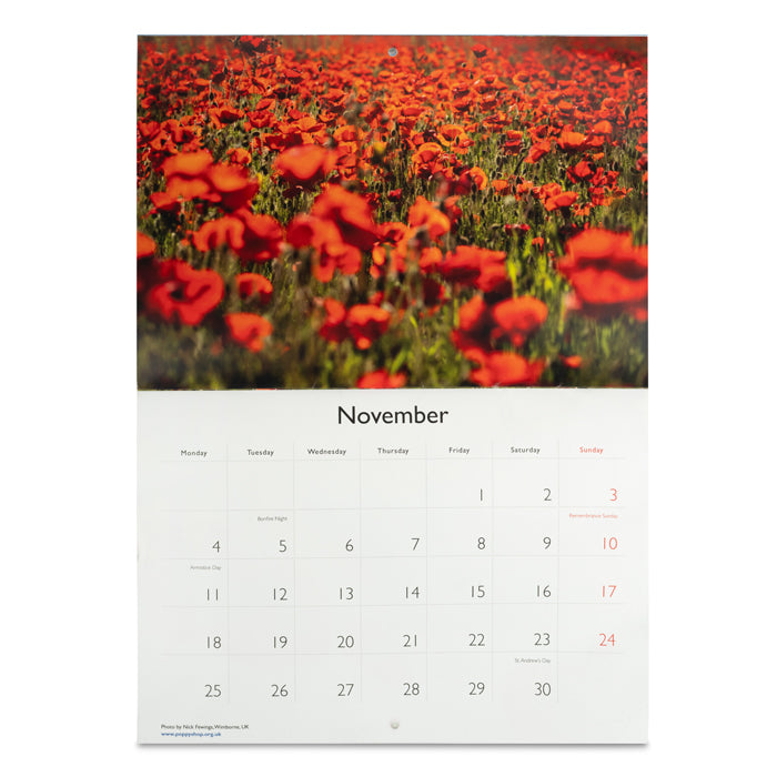 Royal British Legion Official Calendar 2024