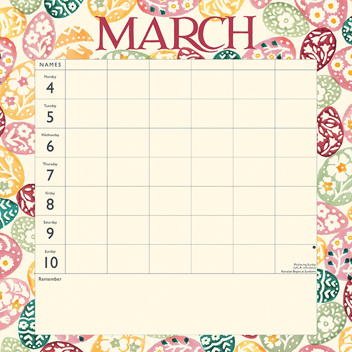 Emma Bridgewater Family Organiser 2024