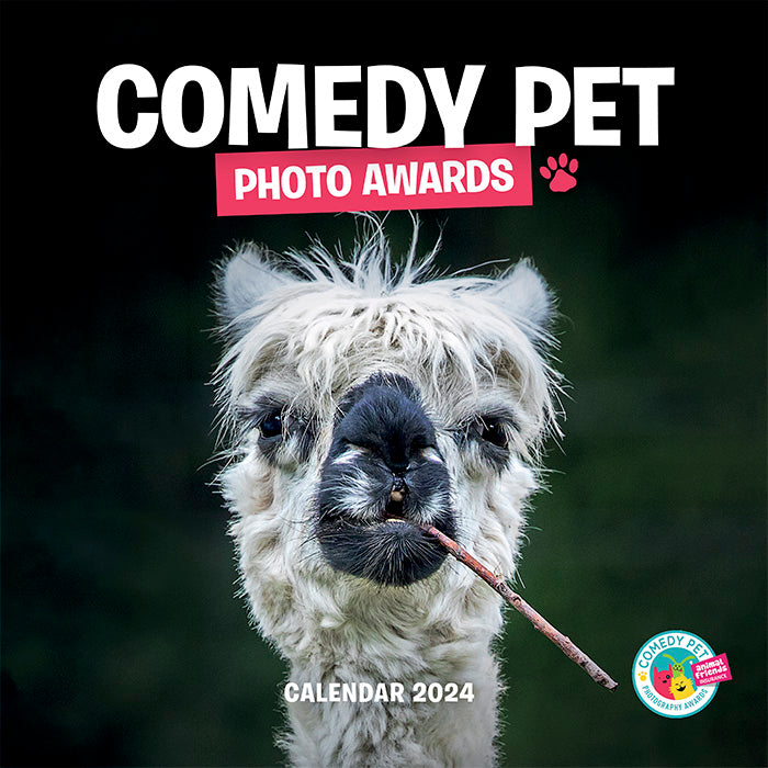 Comedy Pet Photography Awards 2024 Calendar Poppy Shop UK