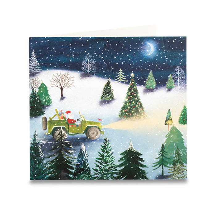 Military Style Deliveries Christmas Cards - Pack of 10