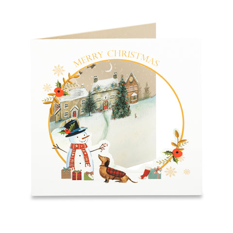 Christmas Time Village Christmas Cards - Pack of 10