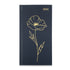 Foiled Poppy Blue Slimline 2024 Diary