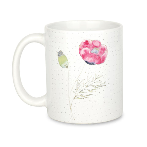 Bravo 22 Poppy Dots Mug