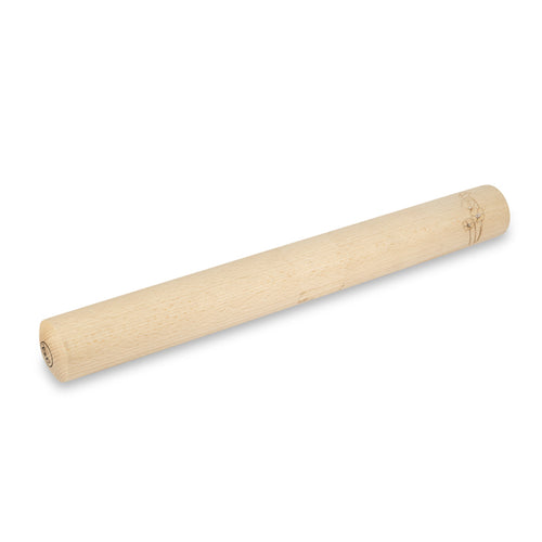 Etched Poppy Wooden Rolling Pin