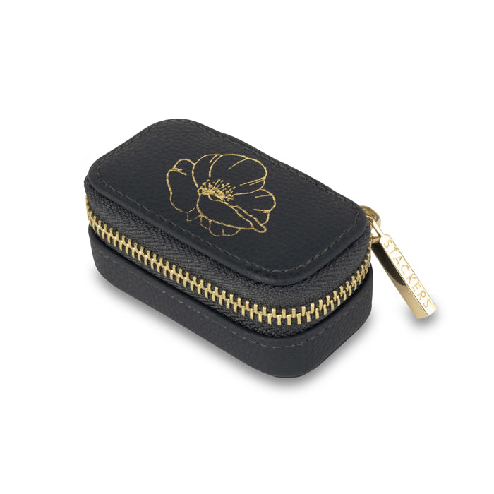 Poppy Petite Blue Travel Jewellery Box
