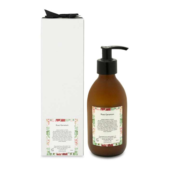 Rose Geranium Hand & Body Lotion