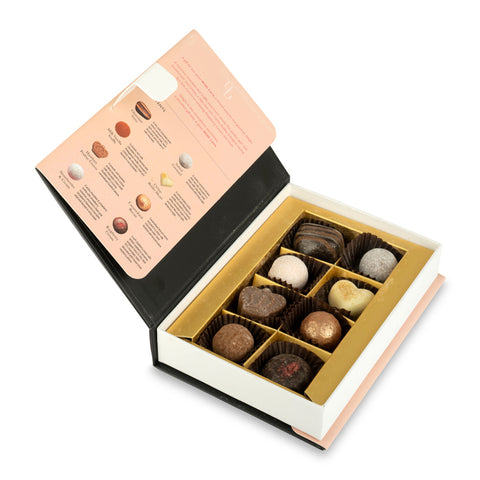 Chocolate Truffle Selection with Love