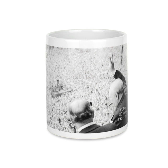 VE Day 80 Churchill Mug