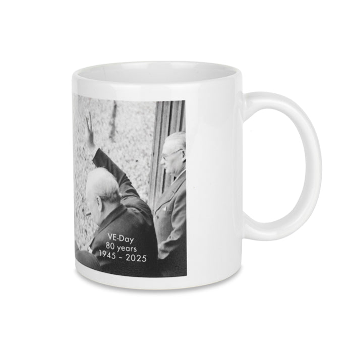 VE Day 80 Churchill Mug