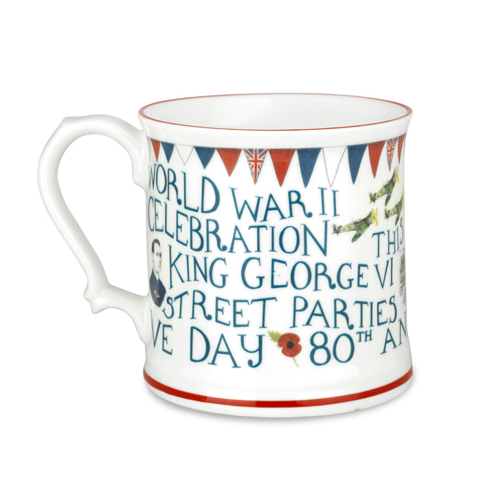 VE Day 80 Bone China Commemorative Mug