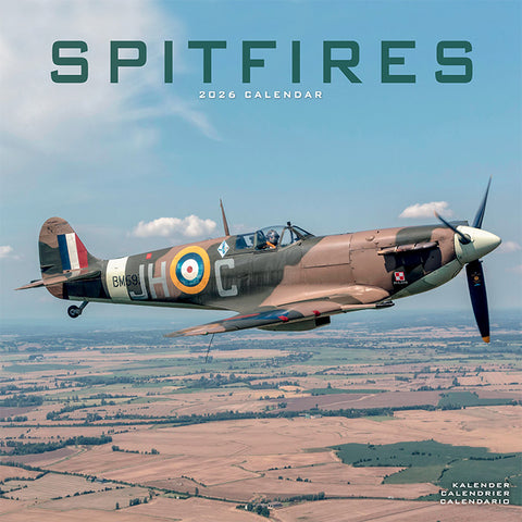 Spitfires Wall Calendar 2026