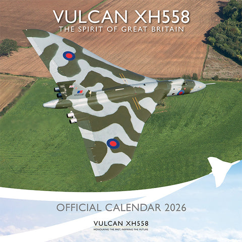 Vulcan XH558 Calendar 2026