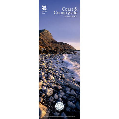 Country and Coast Slimline Calendar 2026