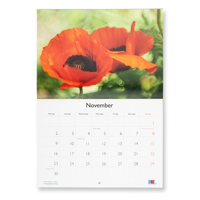 Royal British Legion Official Calendar 2026