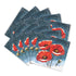 Poppies in the Snow Christmas Cards - Pack of 10