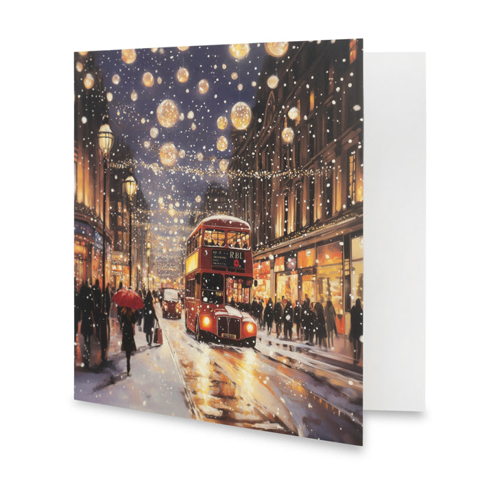 London at Christmas  Cards - Pack of 10