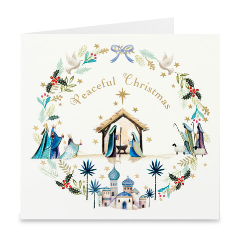 Away in a Manger Christmas Cards - Pack of 10