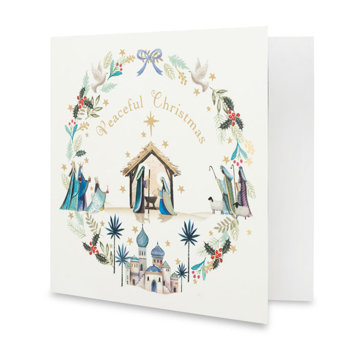 Away in a Manger Christmas Cards - Pack of 10
