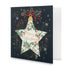 Merry Christmas Star Christmas Cards - Pack of 10