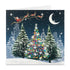 Santa on Christmas Eve Christmas Cards - Pack of 10
