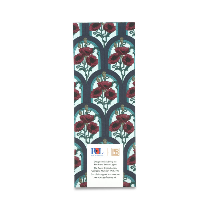 Laurence Llewelyn-Bowen Art Deco Poppy Magnetic Shopper Pad