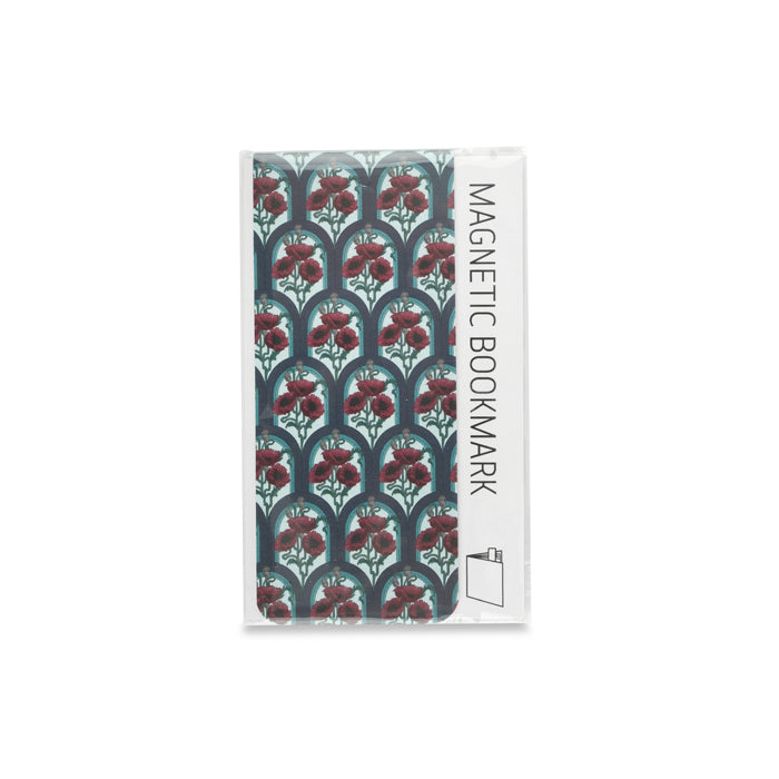Laurence Llewelyn-Bowen Art Deco Poppy Magnetic Bookmark