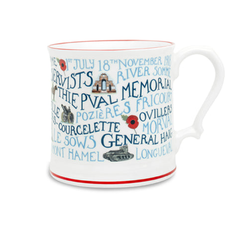Battle of the Somme Bone China Mug