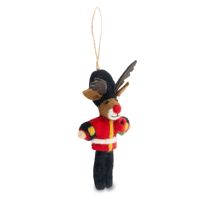 Rudolph Felt Christmas Decoration