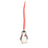 Percy Penguin with Poppy Enamel Christmas Decoration