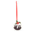 Christmas Pudding with Poppy Enamel Christmas Decoration
