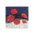 Poppies in the Snow Christmas Cards - Pack of 10