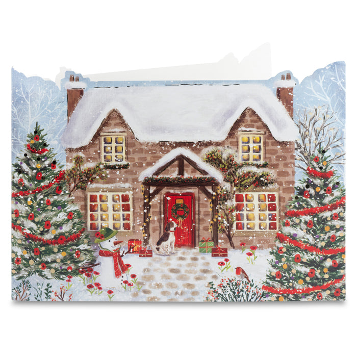 Winter Village Christmas Cards - Pack of 10