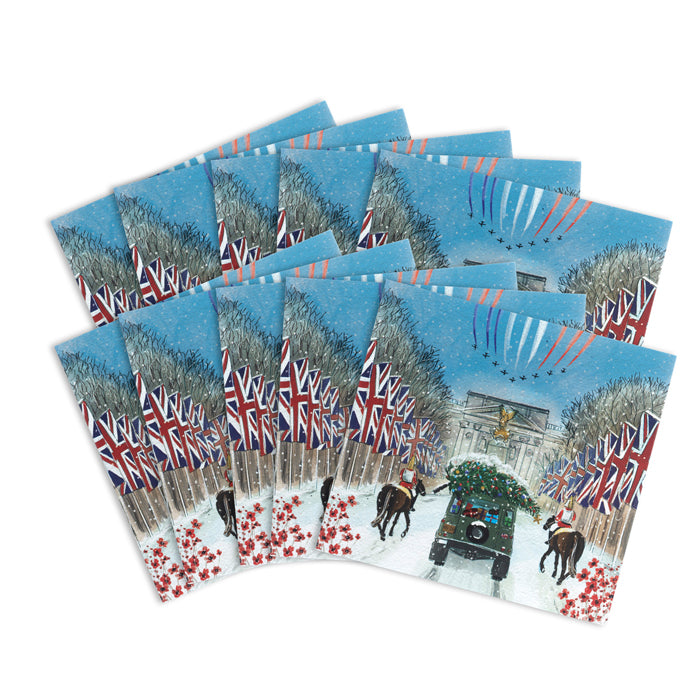 Horse Guards at Christmas Cards - Pack of 10