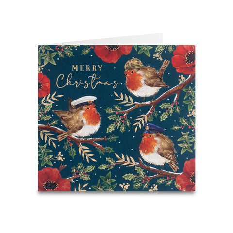 Robin in the Moonlight Christmas Cards - Pack of 10