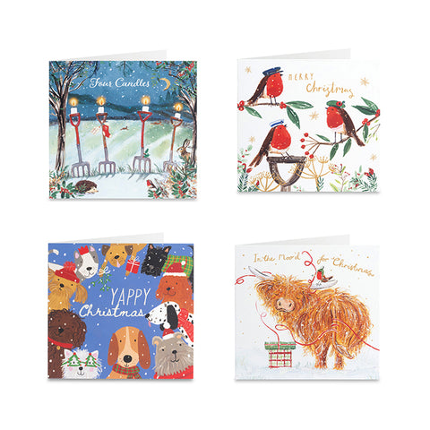 Light Hearted Christmas Cards - Pack of 40