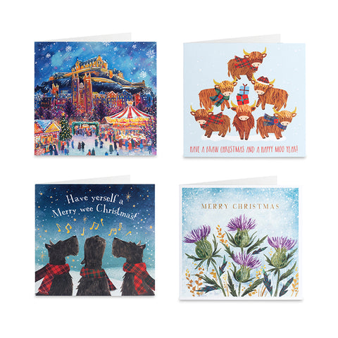 Poppyscotland Multi Pack Christmas Cards Pack of 40