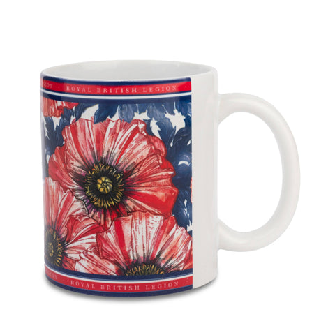Laurence Llewelyn-Bowen Three Poppies Mug