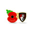 AFC Bournemouth Poppy Football Pin 2023