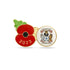 Coventry City Poppy Football Pin 2023
