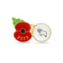 Derby County Poppy Football Pin 2023