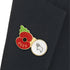 Derby County Poppy Football Pin 2023