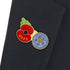Leicester City Poppy Football Pin 2023