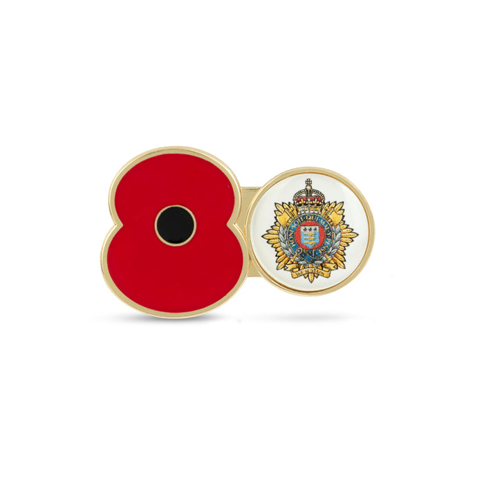 Royal Logistic Corp Service Poppy Pin