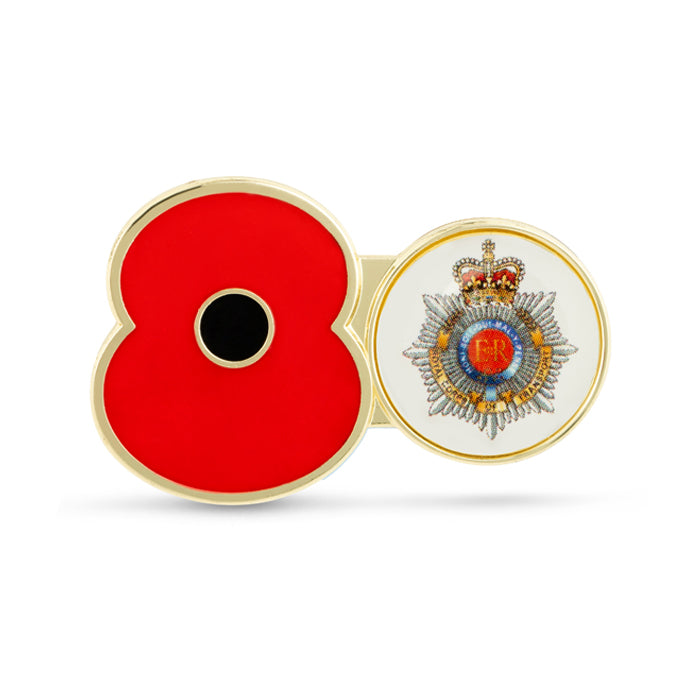 Royal Corps of Transport Service Poppy Pin