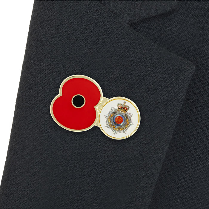 Royal Corps of Transport Service Poppy Pin