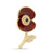 Service Before Self Poppy Brooch
