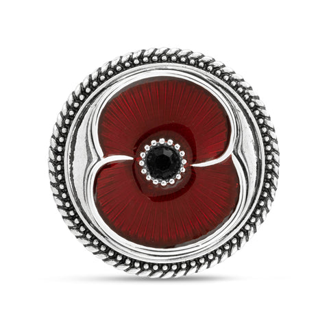 Inspiring Stories Poppy Brooch