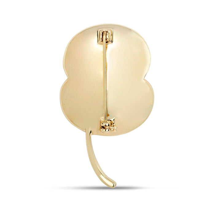 Remembrance Through Time Large Poppy Brooch