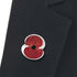 Poppy Swirl Brooch