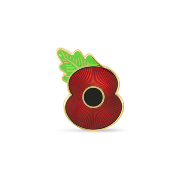 D-Day 80 Poppy Lapel Pin